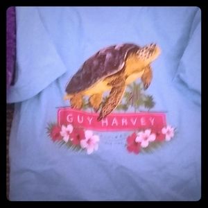 Blue guy Harvey tee